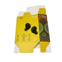 Venta al por mayor auriculares personalizados altavoces Cámara auricular reloj inteligente electrónica juguete café precio barato papel blanco caja de embalaje