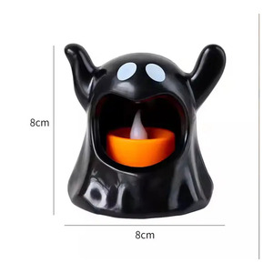 Chandelier en plastique blanc de lampe de thé de fantôme d'halloween pour des décorations de fête de vacances - Product Image 5