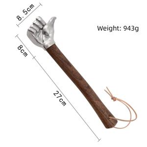 Martillo Industrial para Bricolaje y Camping al Aire Libre, Mango de Madera Carbonizada con Agarre Contorneado, Diámetro de la Cara de 8.5cm, 1 Año de Garantía, Personalizable OEM - Product Image 3