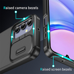 Custodia protettiva per fotocamera scorrevole per Samsung Galaxy A16 A06 A35 A55 A25 A15 <span class=keywords><strong>A23</strong></span> A54 A53 A32 <span class=keywords><strong>Cover</strong></span> posteriore a doppio strato opaco - Product Image 4