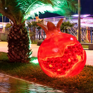 Luz LED de Granada Brillante, Diseño Impermeable IP65 para Uso en Interiores/Exteriores, Decoración Navideña para Jardín, Personalizable - Product Image 1