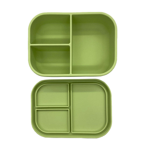 Hot Selling BPA Free Silicone Custom Tableware <b>Lunch</b> <b>Box</b> Kids Food Bento <b>Lunch</b> Storage <b>Box</b> Silicone <b>Lunch</b> <b>Box</b> Kids - Product Image 4