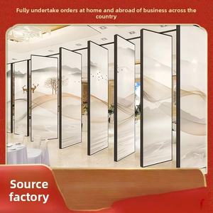 تصميم حديث قابل للطي سحب دفع متعدد الوظائف جدار تقسيم النشاط الصامت لغرفة رقص مكتب الفندق - Product Image 5