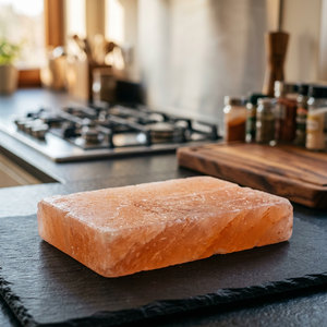 En gros : Briques et dalles raffinées pour grillades, Sel rose de l'Himalaya naturel sculpté, Plaque de cuisson en sel de l'Himalaya naturel raffiné - Product Image 1