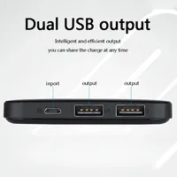 Batterie solaire détachable 2-en-1 personnalisée 10000mAh 20W avec charge sans fil, pliable, étanche, portable, chargeur solaire extérieur