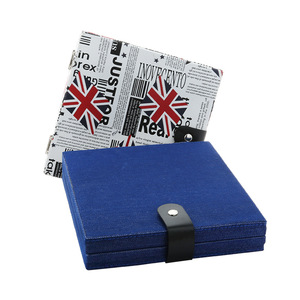 Simple Style Scissors <b>Storage</b> Bag Rectangle Fabric 21x14x8cm Foldable For Salon Bathroom <b>Tools</b> Organizer - Product Image 4