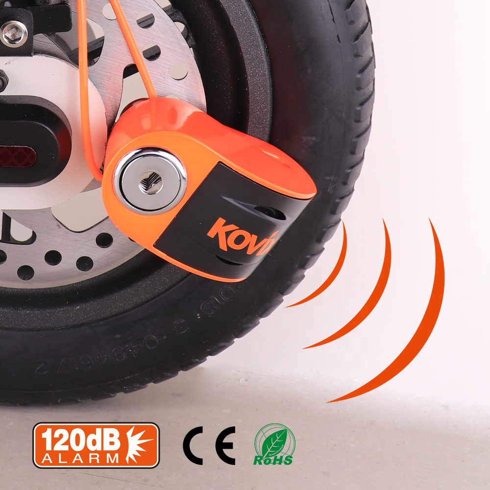 Новые товары 2022, замок для электрического велосипеда для скутера M365, замок Kinbar из цинкового сплава, замок сигнализации Escooter, дисковый замок