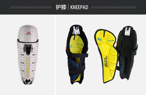 Équipement de protection de <span class=keywords><strong>hockey</strong></span> sur rue en ligne HS-580 personnalisé de haute qualité : protège-épaules, protège-coudes, gants, pantalons – Style rétro pour <span class=keywords><strong>hockey</strong></span> sur glace et sur gazon - Product Image 3