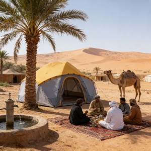 Abri de glamping de luxe avec tente <span class=keywords><strong>yourte</strong></span> mongole imperméable, structure en acier portable pour les aventures de camping en plein air et les <span class=keywords><strong>vacances</strong></span> - Product Image 4