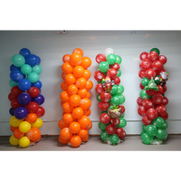 Kit d'arche de ballons auto-gonflables Halloween Crâne Citrouille, Kit de guirlande de ballons en latex auto-gonflants, Décoration de fête
