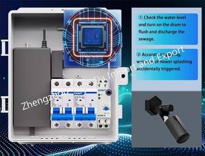 Petit filtre à tambour rotatif 5m3/<span class=keywords><strong>10m3</strong></span>/20m3 pour l'aquaculture pour l'élevage de crevettes tilapia Ras étang d'élevage tamis à eau <span class=keywords><strong>pompe</strong></span> 1 an - Product Image 4