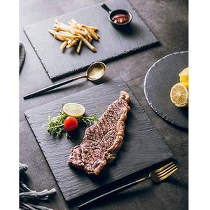 Planche à découper fromage en pierre, <span class=keywords><strong>ardoise</strong></span> naturelle noire de haute qualité - Product Image 5