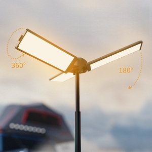 Wason mới nóng bán 1000 Lumens có thể sạc lại Kính thiên văn <span class=keywords><strong>LED</strong></span> Đèn lồng có thể điều chỉnh chiều cao Dimmable Cắm Trại Ngoài Trời ánh sáng với đứng - Product Image 3