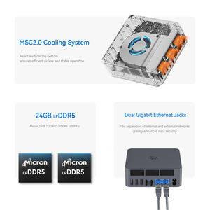 Mini PC EQI12 Nuevo con Intel de 12.ª Generación Core <span class=keywords><strong>I5</strong></span> 1235U (10C/12T) 4.4GHz, 32GB de RAM DDR5, 1TB SSD, para Uso Empresarial, Yutemini PC <span class=keywords><strong>Beelink</strong></span> - Product Image 2