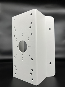 HIK DS-1276ZJ-SUS Support mural d'angle en alliage d'aluminium blanc, boîtier IP67, audio bidirectionnel, support de caméra IP 5MP - Product Image 4