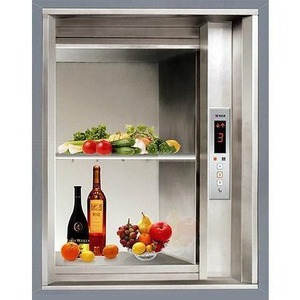 Ascenseur alimentaire hydraulique en acier inoxydable Then The Promise, simple ou double rail, équipement de service pour restaurants et hôtels - Product Image 1