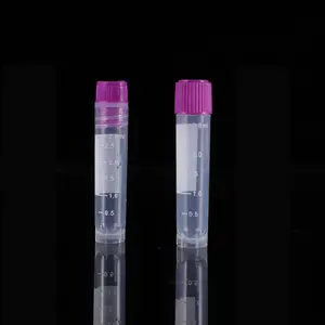 Cryo Tube Promotion Cryovial Tube Selbst stehender Boden Sterile kryogene Fläschchen Cryo Tubes 3ml