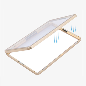 Aluminum Glass UV Protected Magnetic Button Closure Fashion <b>Display</b> <b>Case</b> for BGS CGC Graded Slabs - Product Image 1