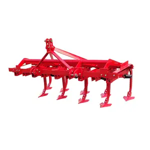 Farm tractor mounted weeding spring cultivator