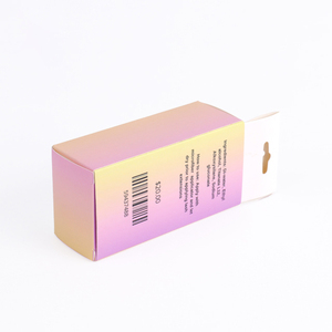 Scatola in Carta Artistica Riciclabile Personalizzata con Logo Stampato, Goffratura e Laminazione Opaca per Confezioni di Sieri per la Cura della Pelle - Product Image 3