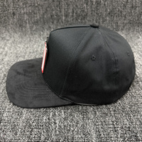 Gorra de béisbol de gamuza mexicana lista para enviar con pin metálico, unisex, a la moda, estilo mexicano común, de 5 paneles, para las cuatro estaciones, al por mayor.