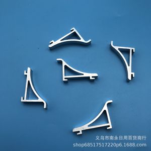 Soporte de Plástico para Estante de Refrigerador, Gancho Grande de Aluminio de Patas Cortas, 33mm x 23mm x 0.75mm, Fácil Instalación - Product Image 3