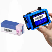 Harga Grosir Printer Inkjet Termal Genggam Setengah Inci Printer Mini Mesin Pengkode Tanggal Kedaluwarsa 12.7mm