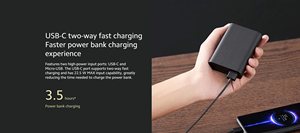 Sạc dự phòng Xiaomi Power Bank 3 phiên bản toàn cầu <span class=keywords><strong>10000mAh</strong></span>, sạc nhanh 22.5W, siêu nhỏ gọn, tiện dụng cho điện thoại di động - Product Image 6