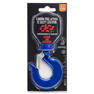 Gancho Giratorio de Acero al Carbono con Bloqueo de Seguridad, Certificado CE, Accesorios para Elevación y Anclaje - Product Image 2