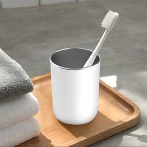 Stainless Steel Cup12-ounce Drinking Cup Bathroom Tumbler Toothbrush Cup Reusable <b>Drink</b> Ware - Product Image 4