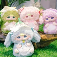2025 Kawaii 1/6 Maßstab Handgefertigte Plüschpuppe Niedliche Weiche Tiere Momo Mystery Sammlerstück 7-teilige Blindboxen Geburtstagsgeschenke Charm