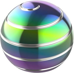 Nouveau Gyroscope de Bureau Tendance pour Adultes, Jouet Sensoriel Cinétique en Alliage, Fidget Spinner Rotatif, Balle Gyroscopique - Product Image 1