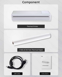 Impresora Portátil A4 Bluetooth, Mini Impresora Térmica Multitamaño, Impresión con Cambio de Tamaño Libre, Impresora Portátil A4 - Product Image 3