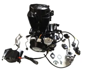Motore elettrico CG250 di inizio di marca di LIFAN di 167MM con l'inversione per il quadrato atv della bici della sporcizia