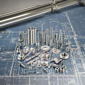 Precision Custom CNC Machining <b>Service</b> for Aluminum & Stainless Steel Parts Sheet Metal <b>Fabrication</b> Manufacturer's CNC Turning - Product Image 2