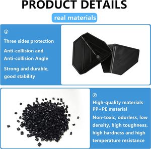 Protettori angolari per imballaggi in plastica utilizzati per angoli retti anticollisione nell'imballaggio in scatola di cartone - Product Image 4