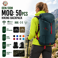 Sac à dos de randonnée tendance pour l'aventure en plein air, le camping et l'escalade, 20L, imperméable, pour la montagne