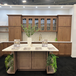 Muebles de Cocina Modernos de Lujo, Modulares, Económicos, con Puertas Estilo Shaker, Listos para Armar, para <span class=keywords><strong>Apartamentos</strong></span>, Venta al Por Mayor - Product Image 1