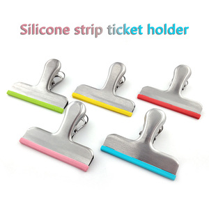 คลิปหนีบถุงอาหารแบบพกพา ผลิตจากสแตนเลส ปิดผนึกแน่น ไม่ลื่น จัดจำหน่ายโดยตรงจากโรงงาน - Product Image 2