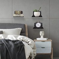 Étagères murales en acrylique Présentoir pour rangement et décoration 2PCS Petite étagère flottante