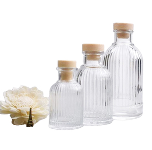 Flacon diffuseur <span class=keywords><strong>en</strong></span> <span class=keywords><strong>verre</strong></span> d'aromathérapie, Vintage, europé<span class=keywords><strong>en</strong></span>, d'aromathérapie, <span class=keywords><strong>Terrarium</strong></span> géométrique - Product Image 1