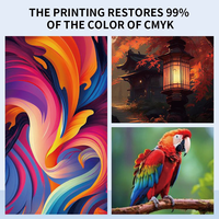Imprimante à jet d'encre UV FunJar A4 Cmyk A3 et A1 pour l'impression sur papier de cartes d'étiquettes
