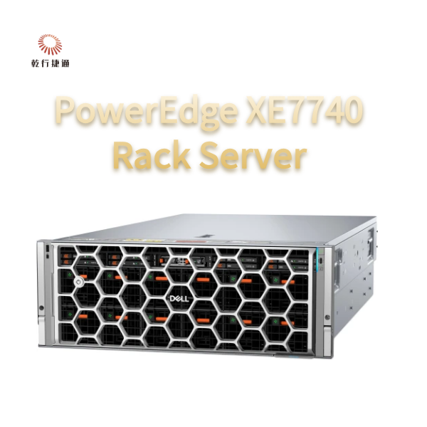 PowerEdge XE7740 Rack Server with 64-core Intel Xeon for AI Acceleration and 1.5TB GPU Memory