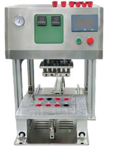 เครื่องบรรจุเยลลี่กาแฟแบบตั้งโต๊ะเชิงพาณิชย์ประสิทธิภาพสูงพร้อมระบบปิดผนึกด้วยอลูมิเนียมฟอยล์ - Product Image 2