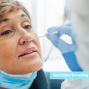 ชุดตรวจไข้หวัดใหญ่ H3N2 แบบใช้ในทางการแพทย์ คลาส 1 ขนาด 3 มล. พร้อมชุด VTM และไม้พันสำลีไนลอนสำหรับเก็บตัวอย่างจากโพรงจมูกชนิดหลอดฆ่าเชื้อขนาด 10 มล. ยี่ห้อ 510K Cleared IClean - Product Image 5