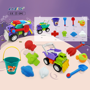 LASIVE TOYS Ensembles <span class=keywords><strong>de</strong></span> Jeux <span class=keywords><strong>de</strong></span> Plage en Plastique pour Enfants, Voitures <span class=keywords><strong>de</strong></span> <span class=keywords><strong>Sable</strong></span> Durables pour la Construction <span class=keywords><strong>de</strong></span> Châteaux <span class=keywords><strong>de</strong></span> <span class=keywords><strong>Sable</strong></span> - Product Image 2