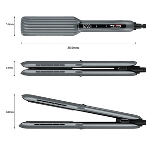 Lisseur de <span class=keywords><strong>cheveux</strong></span> professionnel <span class=keywords><strong>solaire</strong></span> à plaques larges avec écran LED - Product Image 1