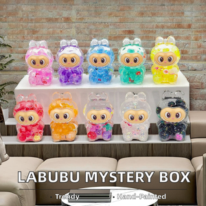 פריט חדש בקופסת הפתעה גדולה עם פלאש זוהר, ערכת יצירה עשה זאת בעצמך, דמויות חיות יצירתיות, סִגְנוֹן דמויות שרף צבועות אופנתיות בצורה לא סדירה - Product Image 2