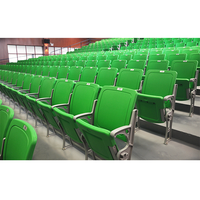 Chaises de stade de baseball et de football, sièges pliables en plastique, chaise de tribune