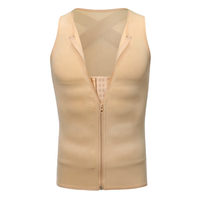 Body de neopreno para hombre, faja adelgazante para pérdida de peso, moldeadora de cuerpo, entrenador de cintura